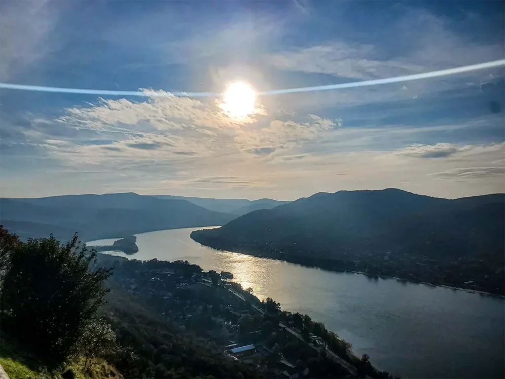 panorama vue visegrad