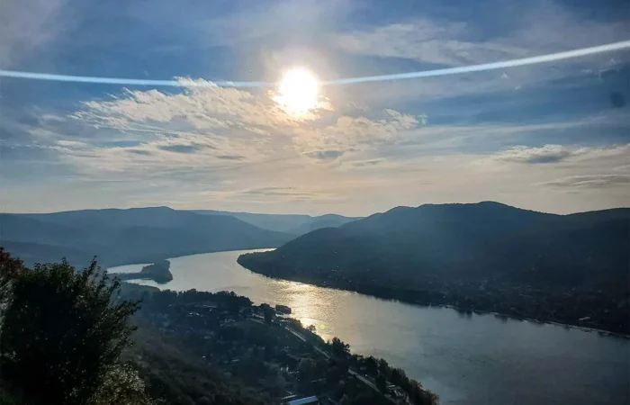 panorama vue visegrad