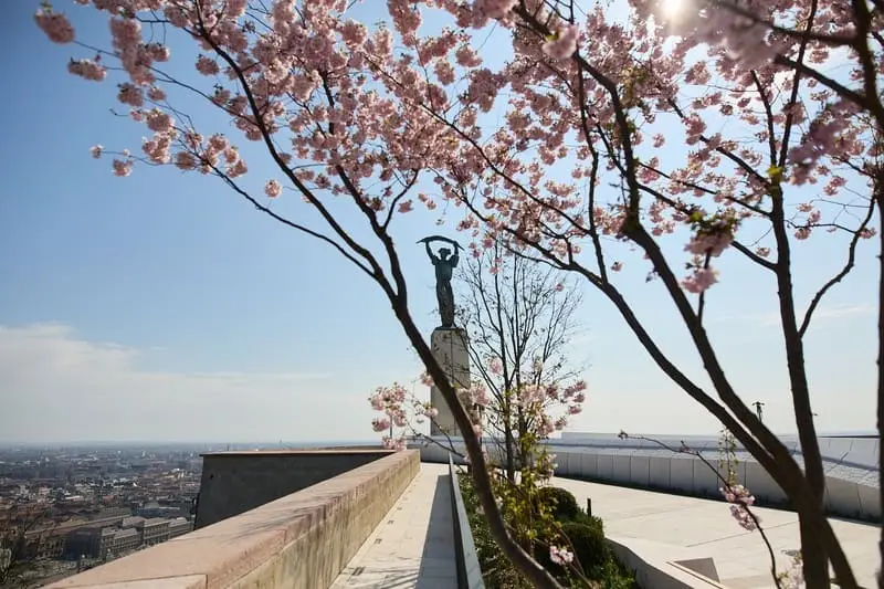 Les jardins printaniers de la Citadelle rénovée